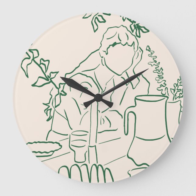 Ganska kvällar stor klocka (Framsida)