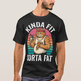 Ganska Passabel Lite Fet Rolig Gym Träning T Shirt