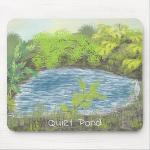 Ganska pond-musknapp musmatta