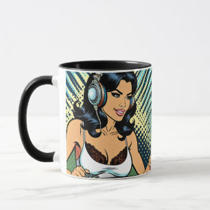 Ganska Pop Art Deejay Jammar Mugg