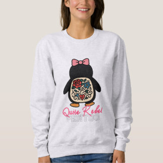 Ganska Rebel Pentoo - Nihilistisk Pingvin Trend T Shirt