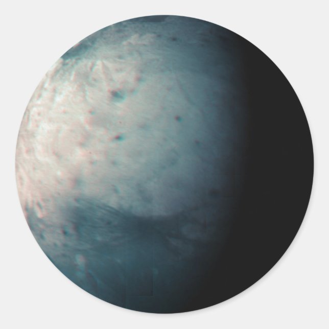 Ganymede Runt Klistermärke (Framsida)