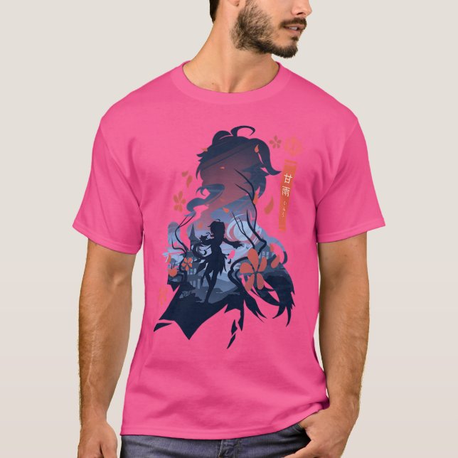 Ganyu - Genshin Impact T Shirt (Framsida)