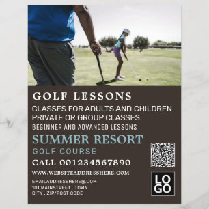 GåOm Lesson Reklam Flyer