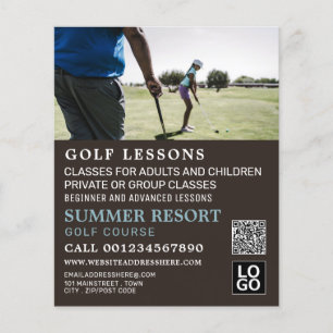 GåOm Lesson Reklam Flyer