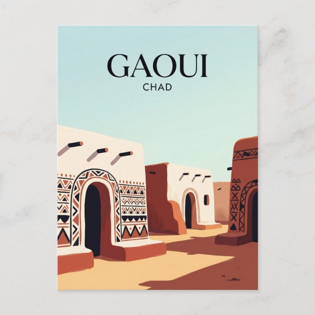 Gaoui by Tchad Vykort (Framsida)