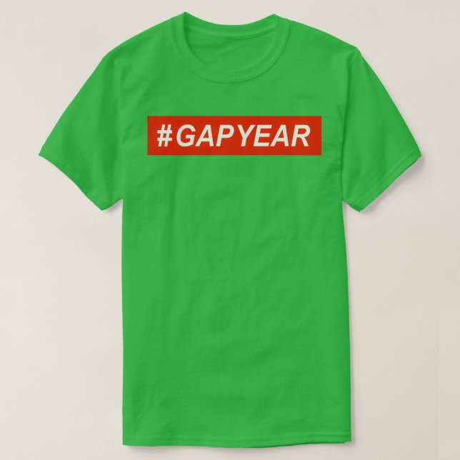 Gap År 1 T Shirt (Design framsida)