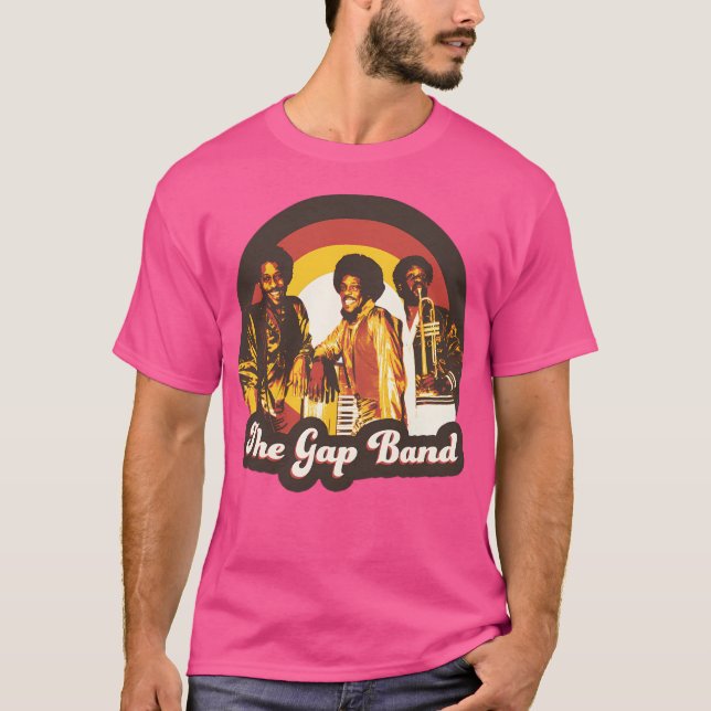 Gap Band 70S Funky Soul T Shirt (Framsida)