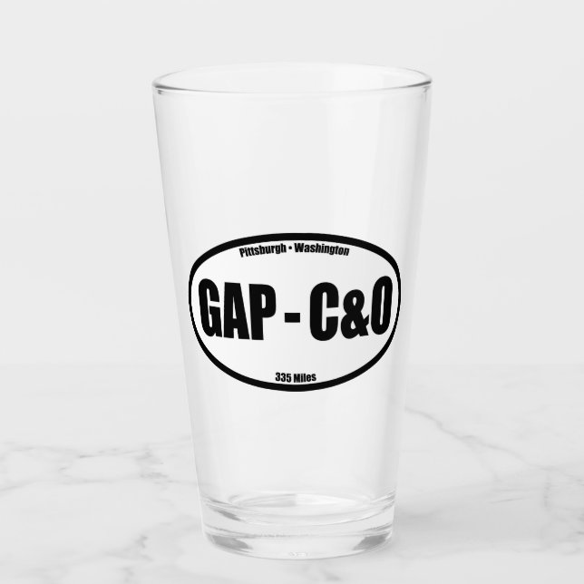 GAP - C&O Towpath Oval Glaskopp (Framsida)