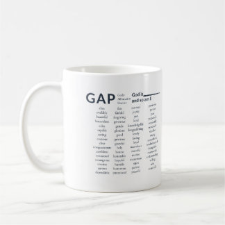 GAP: Godly Affirmation Practice Kaffemugg