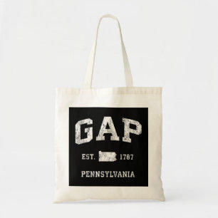 Gap Pennsylvania PA Vintage Athletic Sports Design Tygkasse