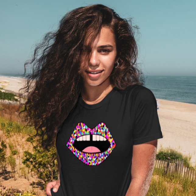 GAP TOOTH GIRL MOUTH T-SHIRTS (Skapare uppladdad)