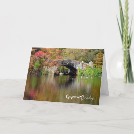 Gapstow Bridge, Central Park, NYC - H-kort Kort