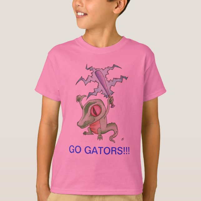 GÅR ALLIGATORER!!! T SHIRT (Framsida)