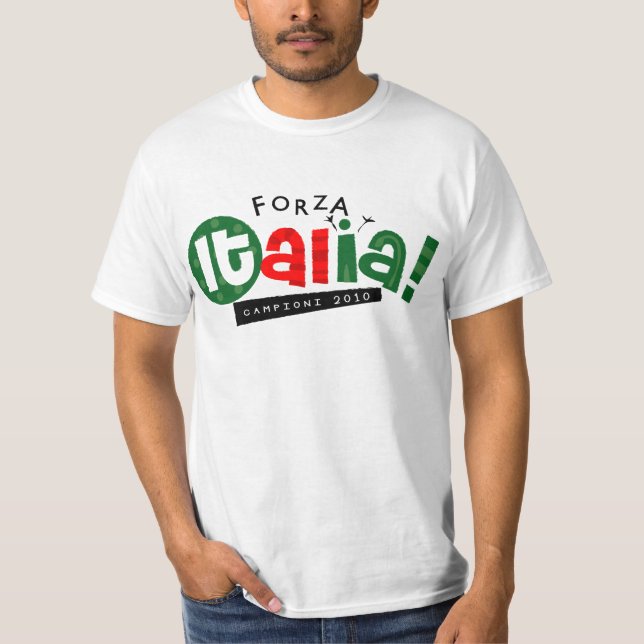 Går att bekläda för italien t shirt (Framsida)