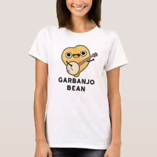 Gar-banjo Bean Funny Garbanzo Banjo Pun T Shirt
