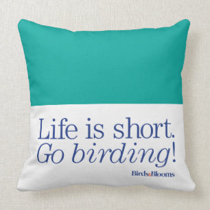 Går Birding! Kudde