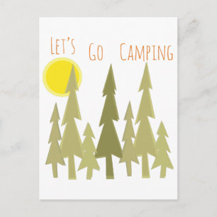 Går Camping Vykort