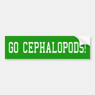 Går Cephalopods! Bildekal