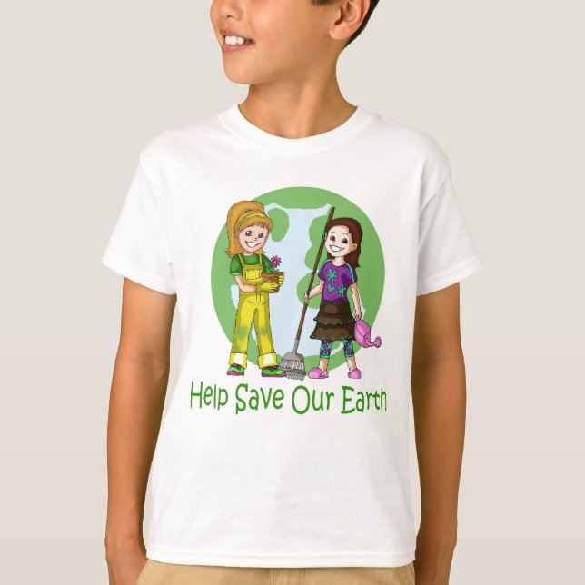 Går den gröna Pinky och jordnötT-tröja Tee (Framsida)