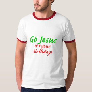 Går den Jesus julskjortan T-shirt