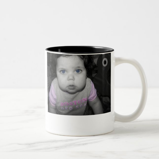 Går den lyckliga fars dag! Två-Tonad mugg (Höger)