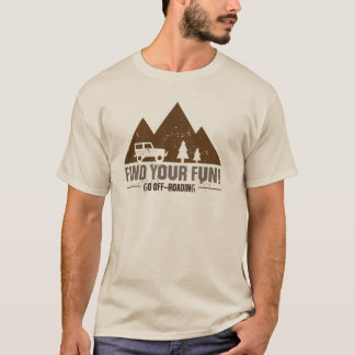 Går den Off-Roading T-tröja Tee Shirt