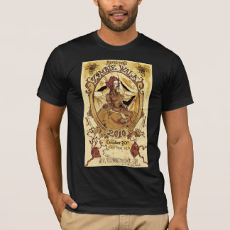går den richmond zombien 2010 affischskjortan tee