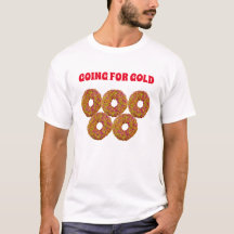 Går efter GULD T-Shirt