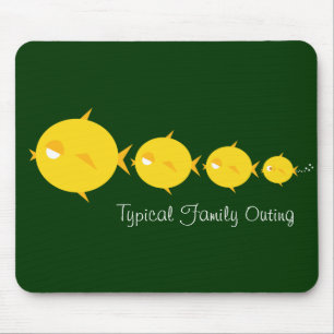 Går Fish_Bubbles den Blowfish_Family outingen Musmatta