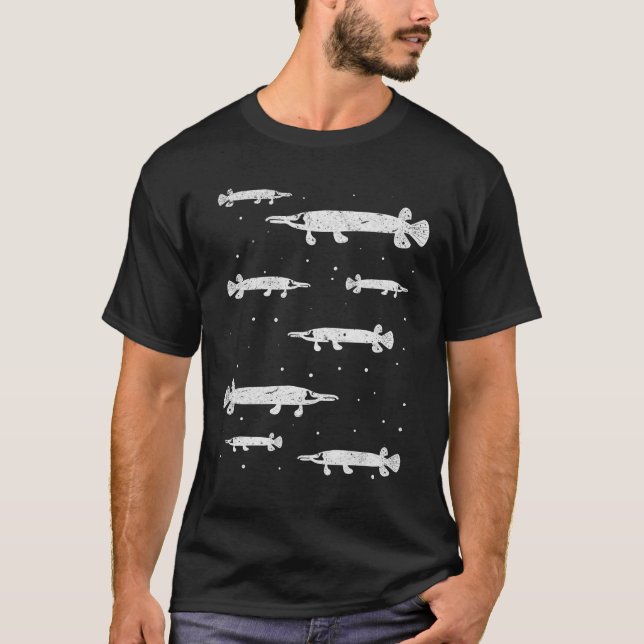 Gar Fishes Gar Fish Gar Fishing Älskare Garfish T Shirt (Framsida)