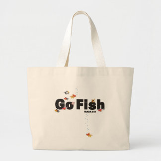 Går fisken jumbo tygkasse
