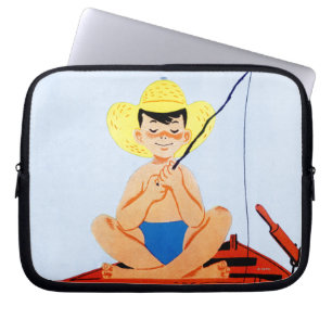 Går fisken laptop sleeve