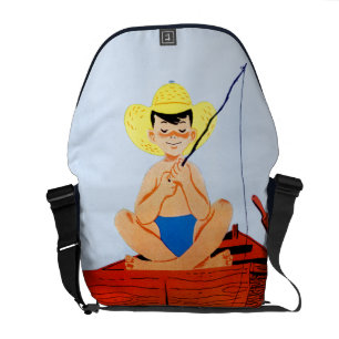 Går fisken messenger bag