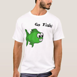 Går fisken! t-skjorta t-shirt