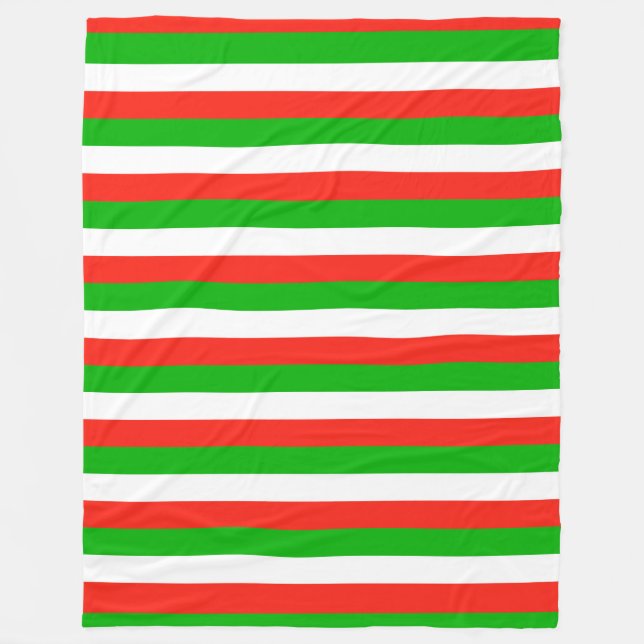 går flagga rand linjer mönster fleecefilt (Framsidan)