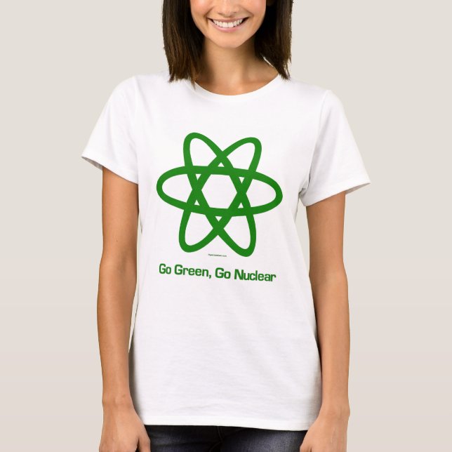 Går går grönt, kärn- t-shirt (Framsida)