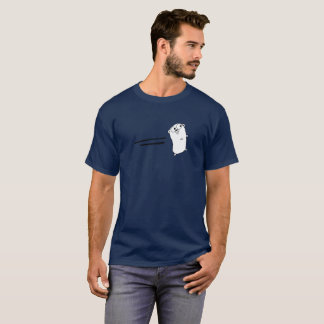 Går Golang som programmerar T-tröja för Tee