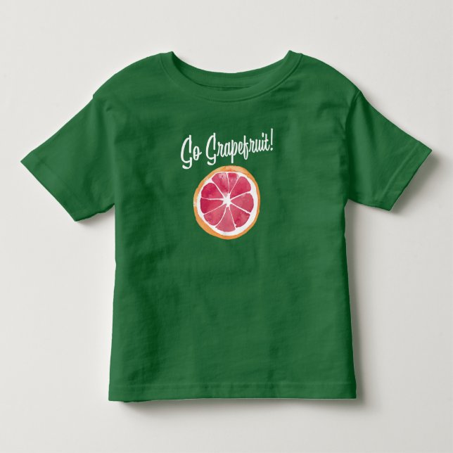Går grapefrukten! SmåbarnT-tröja T-shirt (Framsida)