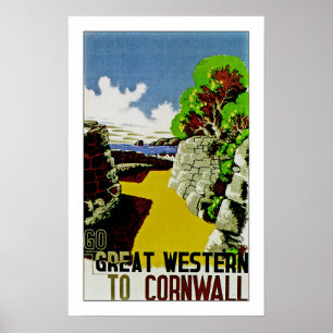 Går Great Western till Cornwall Poster