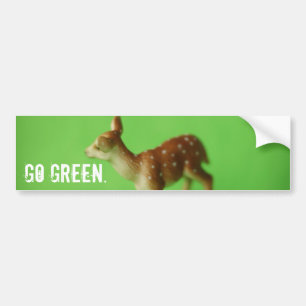 Går Green. Bildekal