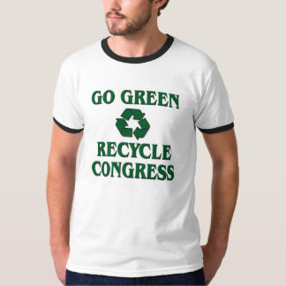 Går grön - återvinnakongressen t-shirt