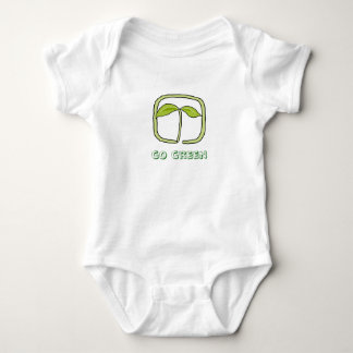 går grönt - bebis tee shirt