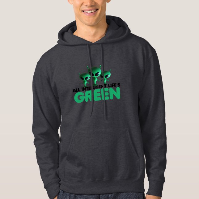 Går grönt sweatshirt (Framsida)