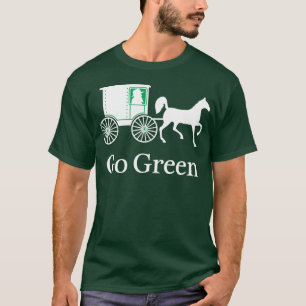 Går grönt t shirt