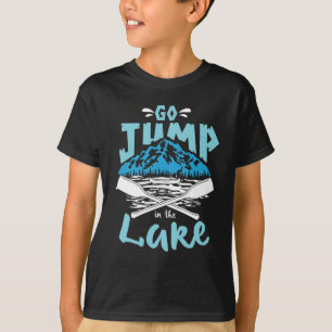 Går hoppet i sjön tee shirt
