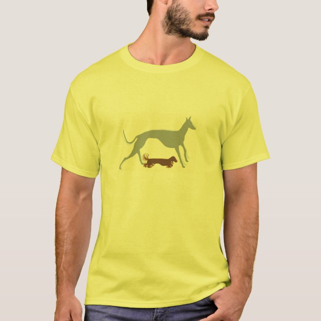 GÅR HUNDEN GÅR T SHIRT (Framsida)