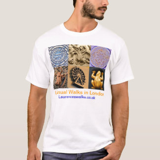 Går i den arkitektoniska London T skjortan T-shirt