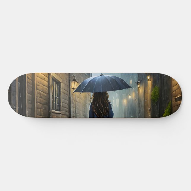 Går i regnet mini skateboard bräda 18,5 cm (Horz)