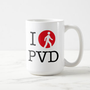 "Går jag den Providence" muggen Kaffemugg